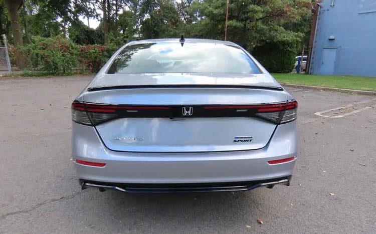 2025 Honda Accord Hybrid back view