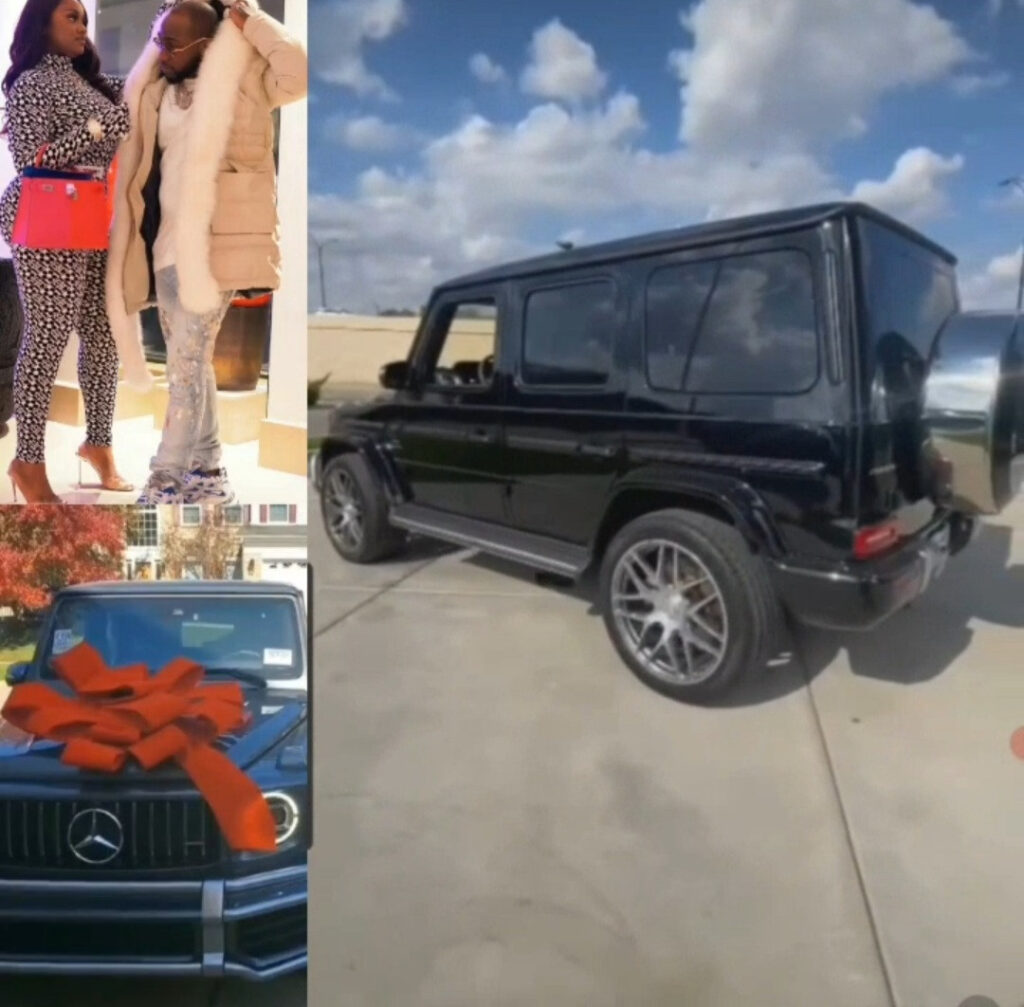 Reports Reveal Davido Orders a G-Wagon for Chioma