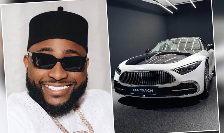 Omo Baba Olowo Strikes Again! Davido Buys 1.3 billion naira 2026 Mercedes-Benz SL 680 Monogram — After Just Acquiring a ₦300M Tesla Cybertruck 1 Davido Splashes ₦1.2 Billion on a 2026 Mercedes-Maybach SL680