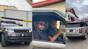 Billionaire Instigator PH Splashes millions of Naira brand new 2024 Range Rover Vogue
